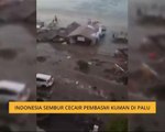 Indonesia sembur cecair pembasmi kuman di Palu