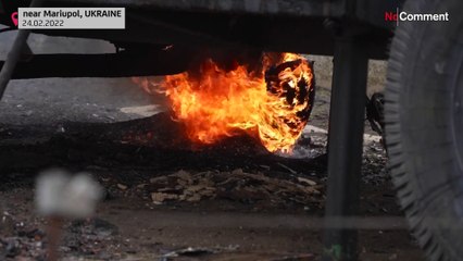 Rusya, Azak Denizi kıyısındaki Mariupol askeri üssünü hedef aldı