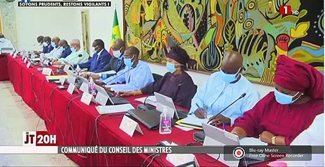 Lecture du Conseil des ministres du jeudi 24 février 2022 (Vidéo - JT 20H RTS1)