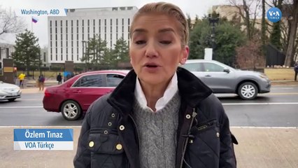 Rusya’nın Washington Büyükelçiliği Önünde Protesto