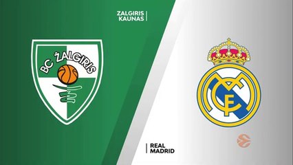 Le résumé de Zalgiris Kaunas - Real Madrid - Basket - Euroligue (H)