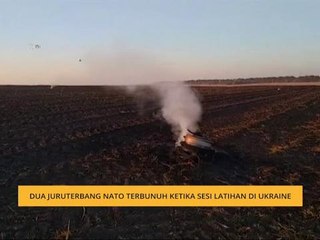Dua juruterbang Nato terbunuh ketika sesi latihan di Ukraine
