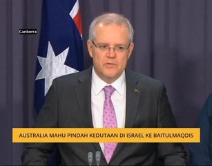 Australia mahu pindah kedutaan di Israel ke Baitulmaqdis