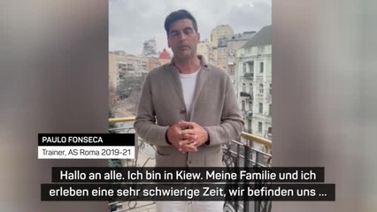Fonseca: “Bin inmitten eines inakzeptablen Kriegs”