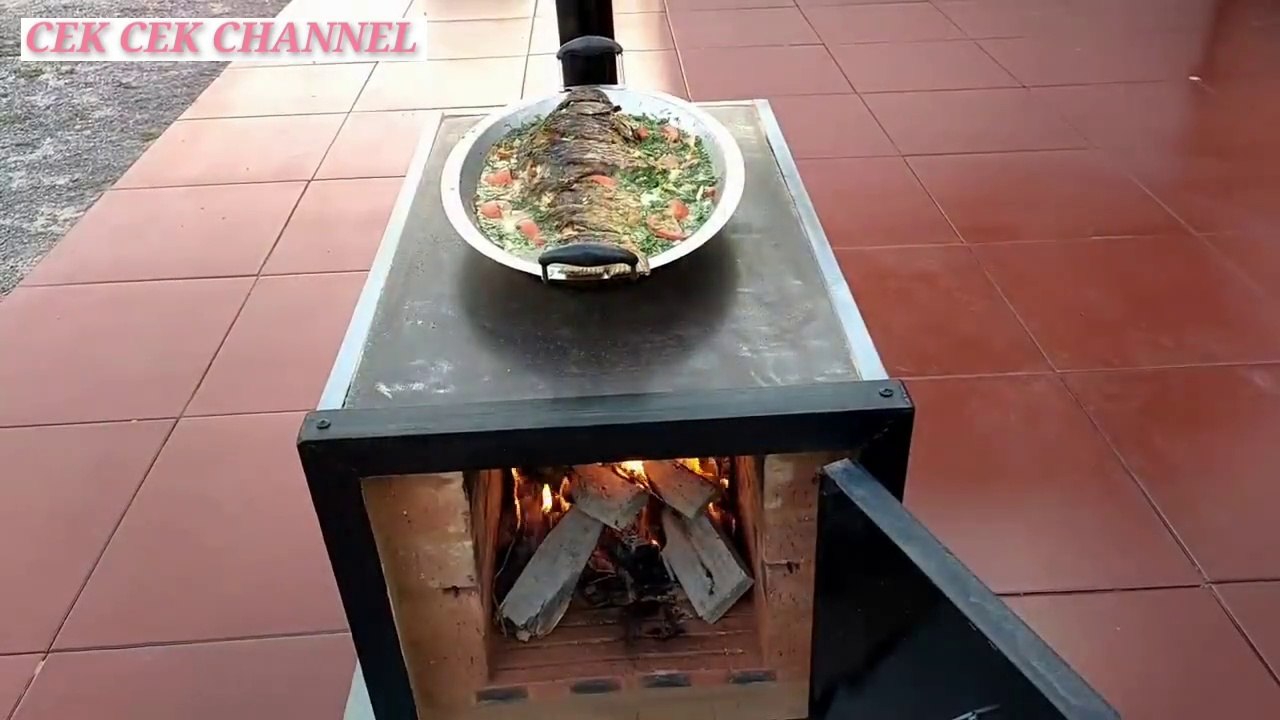 Sulap kulkas rusak jadi tungku kayu bakar sederhana keren