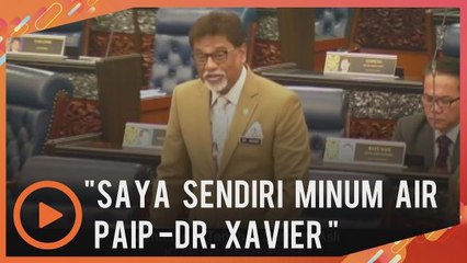 Bekalan air terus daripada paip selamat untuk diminum