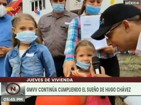 Mérida | GMVV entregó viviendas dignas en el desarrollo habitacional Quebrada del Barro