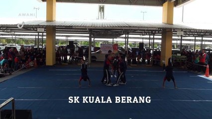 #AWANIJr:  Activ jam senam aerobik KPM Milo 2018
