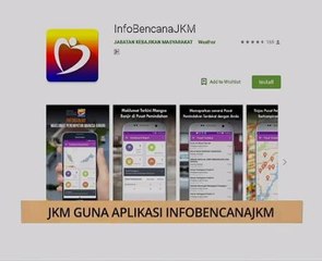 AWANI - Pahang: JKM guna aplikasi InfoBencanaJKM