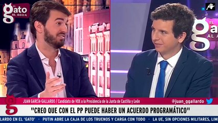 ¿Cuál cree García-Gallardo que es el problema para un futuro pacto PP-VOX?