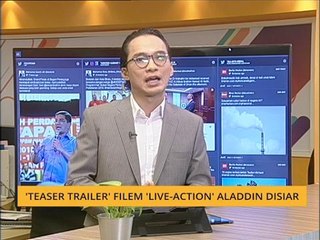 Bualan 13 Okt (7:15AM): 'Teaser Trailer' filem 'Live-Action' Aladdin disiar