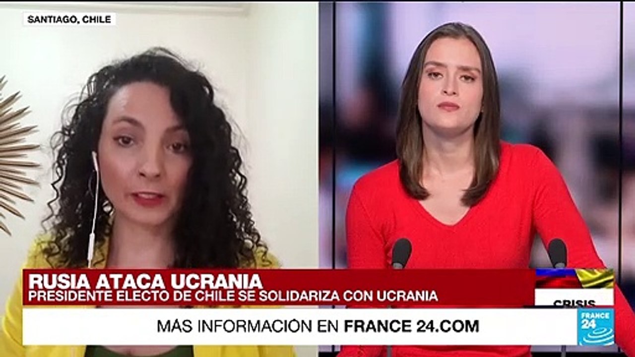 Informe desde Santiago: presidente electo de Chile se solidariza con Ucrania