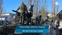 Ucrania pierde el control de la planta nuclear de Chernobyl ante Rusia