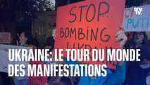 Le tour du monde des manifestations contre la guerre en Ukraine