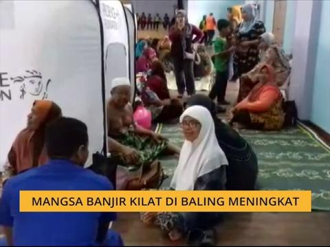 Mangsa banjir kilat di Baling meningkat