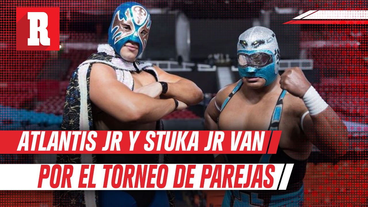 Atlantis Jr y Stuka Jr 'olvidarán' rivalidad y harán mancuerna en Torneo de Parejas