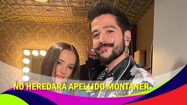 El bebé de Evaluna y Camilo no llevará el apellido Montaner