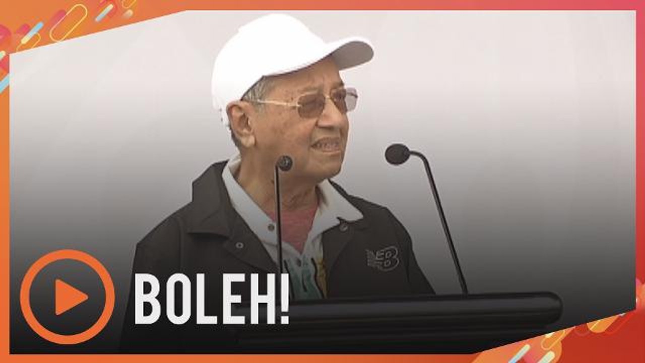 Siapa kata kita tak boleh menang Piala Dunia? Malaysia Boleh! - Tun M
