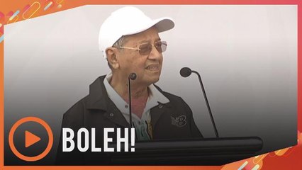 Siapa kata kita tak boleh menang Piala Dunia? Malaysia Boleh! - Tun M
