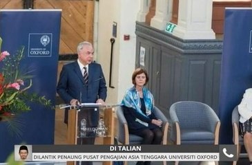 Komen Pagi  12 Okt: Sultan Nazrin dilantik penaung pusat pengajian Asia Tenggara Universiti Oxford