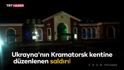 Kramatorsk'tan kaçış sürüyor