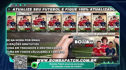 Bomba Patch anuncia exclusão da seleção russa do jogo