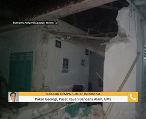 Susulan gempa bumi di Indonesia