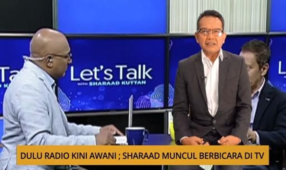 Nota Razak Chik: Dulu radio kini AWANI; Sharaad muncul berbicara di TV