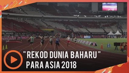 Para Asia 2018: Ridzuan Puzi cipta rekod baharu dunia