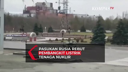 Pasukan Rusia Rebut Pembangkit Listrik Tenaga Nuklir Chernobyl!