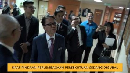 Draf Pindaan Perlembagaan Persekutuan sedang digubal