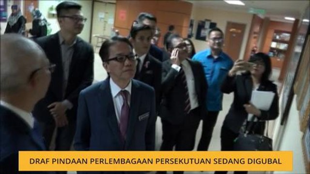 Draf Pindaan Perlembagaan Persekutuan sedang digubal