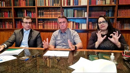 Bolsonaro: 'nossa posição é pela paz'