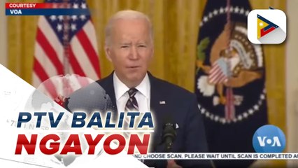 US Pres. Joe Biden, nilinaw na hindi sila magpapadala ng mga militar sa Ukraine