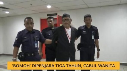 'Bomoh' dipenjara tiga tahun, cabul wanita