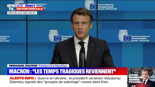 Guerre en Ukraine: Emmanuel Macron a eu un échange franc, direct et rapide avec Vladimir Poutine