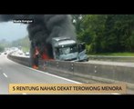 AWANI - Perak: 5 rentung nahas dekat Terowong Menora