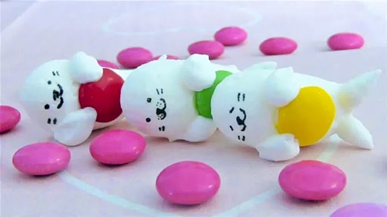 【かわいいメレンゲクッキー】赤ちゃんアザラシとチョコの作り方／動物／バレンタイン／ホワイトデー／癒し【CuteMeringueCookie】Baby Seal /Animal/Valentine's