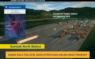 Kajian hala tuju ECRL akan ditentukan dalam masa terdekat