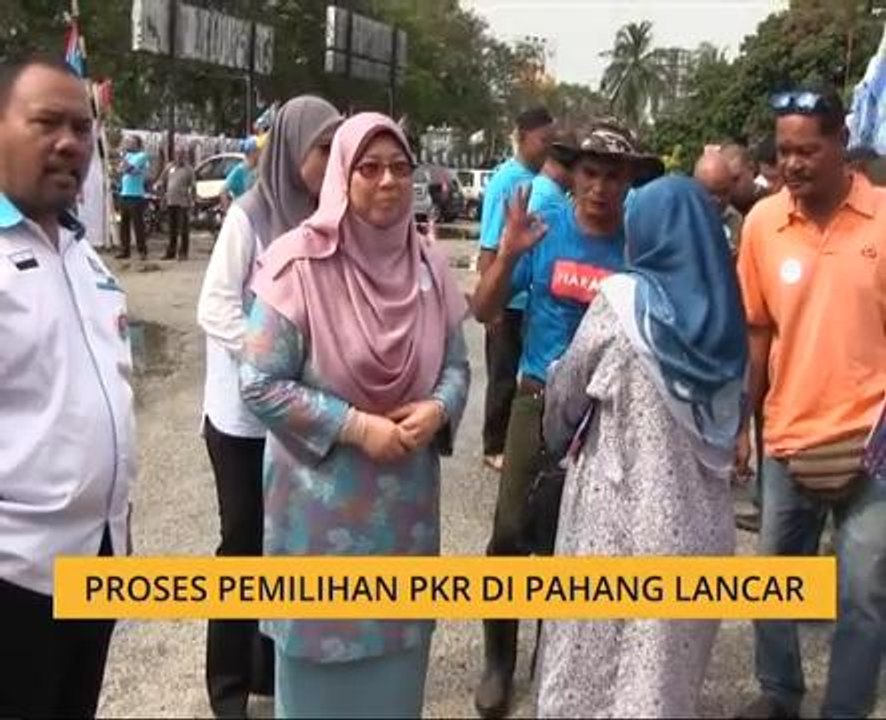 Proses Pemilihan PKR di Pahang lancar