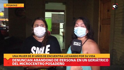 Denuncian abandono de persona en un geriátrico del microcentro posadeño