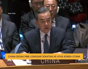 China desak PBB longgar sekatan ke atas Korea Utara