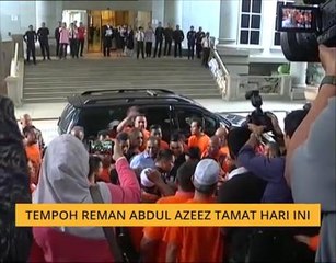 Tempoh reman Abdul Azeez tamat hari ini
