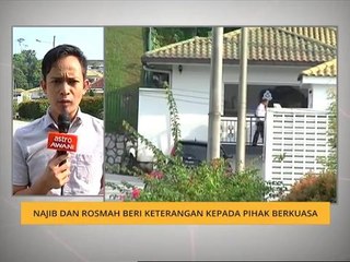 Najib Razak dan Rosmah Mansor beri keterangan kepada pihak berkuasa