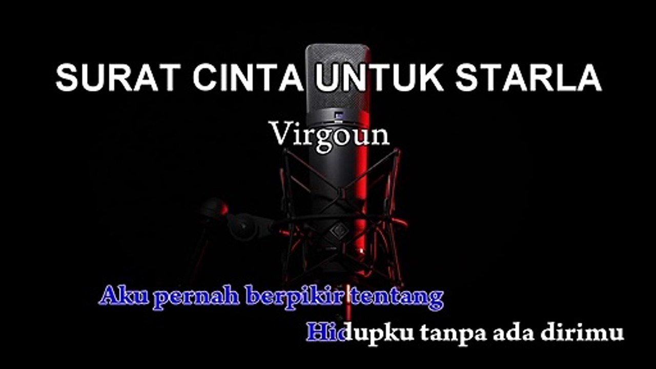 Surat Cinta Untuk Starla | Virgoun | Karaoke Tanpa Vokal