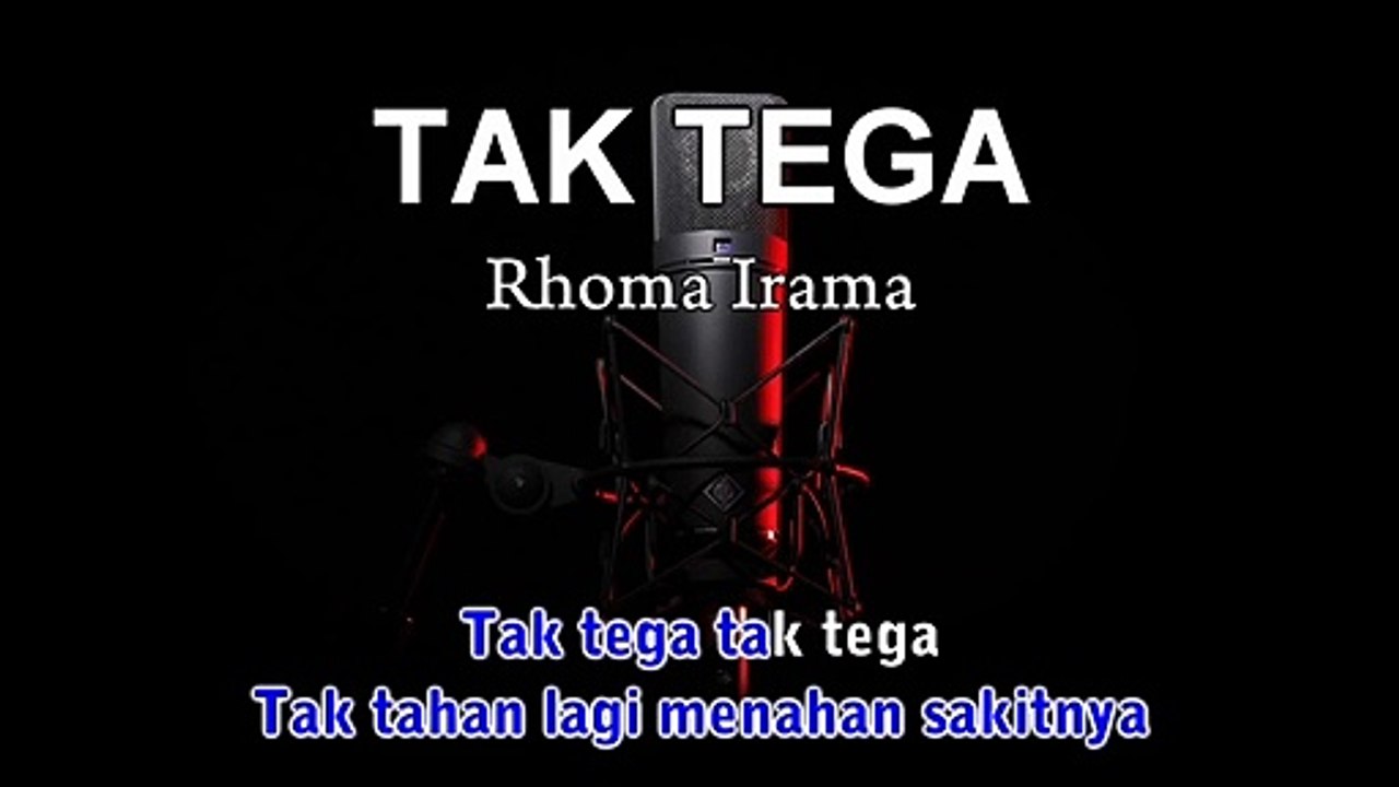 Tak Tega | Rhoma Irama | Karaoke Tanpa Vokal