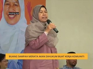 Buang sampah merata akan dihukum buat kerja komuniti