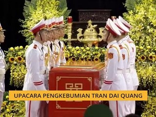 Upacara pengkebumian Tran Dai Quang