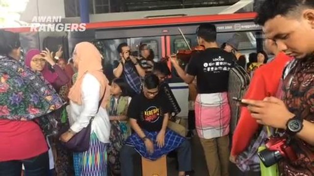 #AWANIRangers: #KeretapiSarong18 meriahkan Hari Malaysia