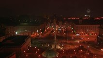 Ukrayna'nın başkenti Kiev'de patlama sesleri duyuldu